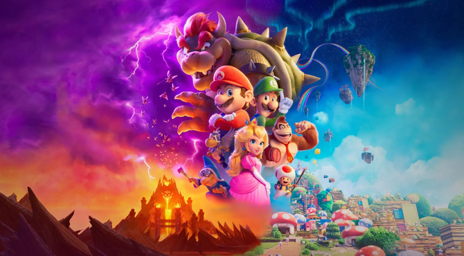 Mario tegelased kahe maailma vahel