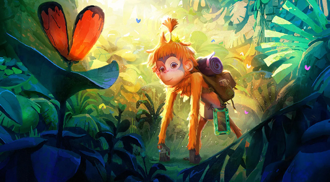 ahv värvilises metsas