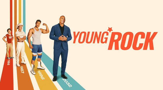 actor the Rock shown throughout his years