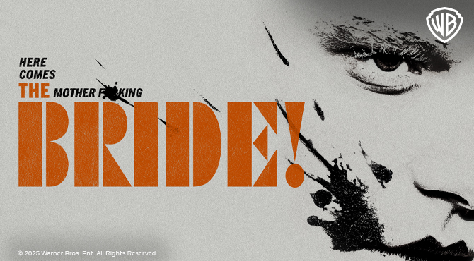 Постер к фильму «Невеста» с лицом белого мужчины.