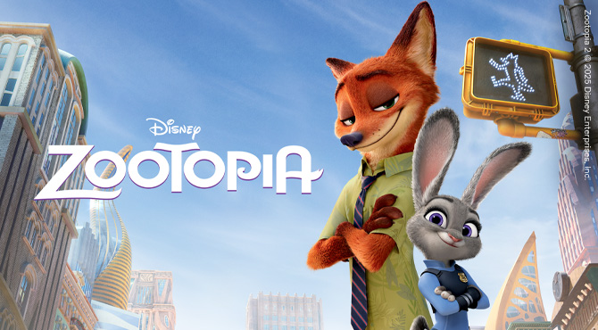 jänes ja rebane animeeritud vaatega linnavaatele