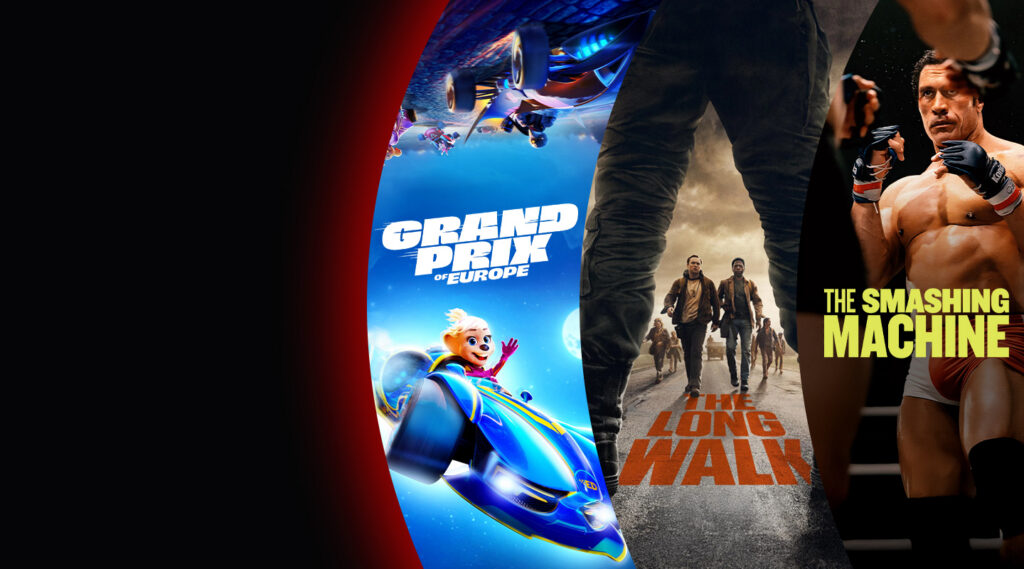 3 movie poster added of animation, men walking and boxer