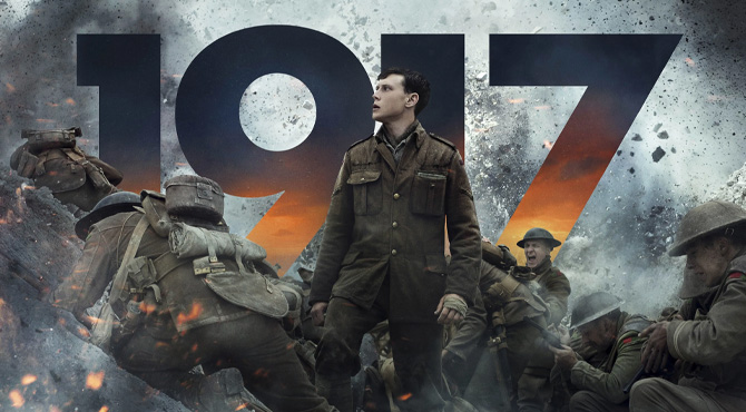 1917. aasta sõjafilmi plakat