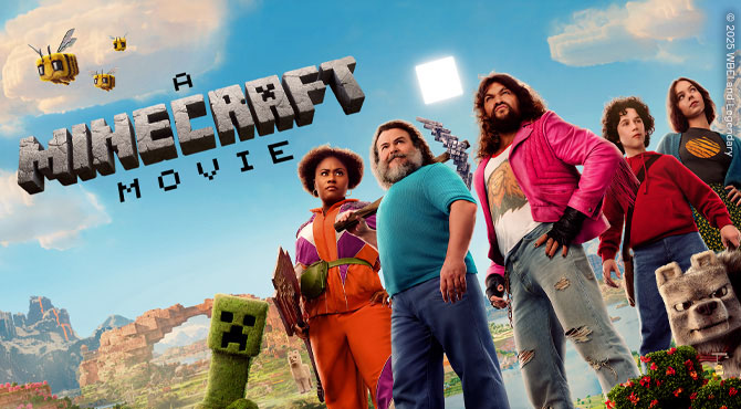 Minecraft filmas plakāts